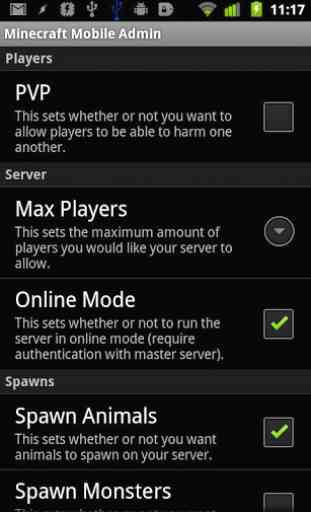 Mobile Admin for Minecraft 3