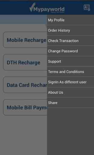 Mobile Recharge,DTH,Bill Pay 3