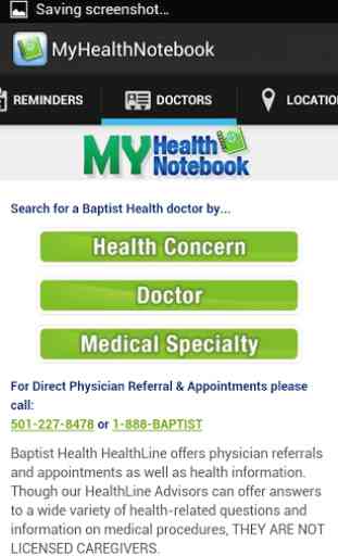 My Baptist Health Notebook 4