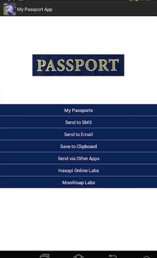 My Passport App 1
