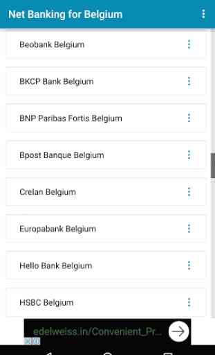Net Banking for Belgium 3