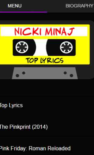 Nicki Minaj Lyrics Hits 1