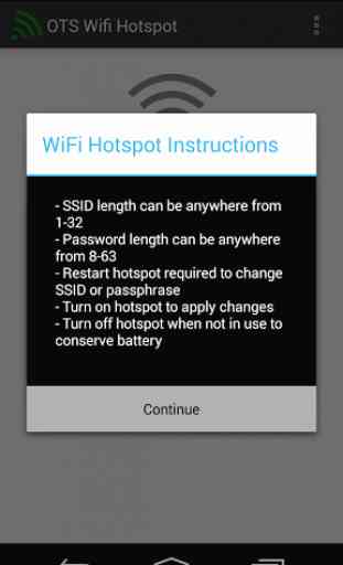OTS WiFi Hotspot Tether 4