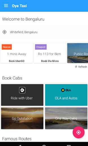 Oye Taxi - Book cabs in India 1