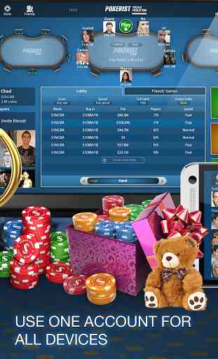 Pokerist: Texas Holdem Poker 3