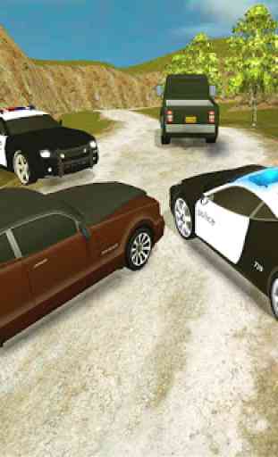 Police car driving crime case 2