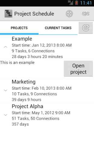 Project Schedule 1