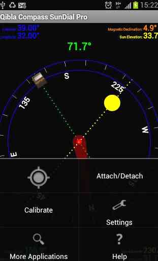 Qibla Compass Sundial Lite 1