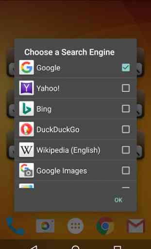 Quick Search Widget (free) 2