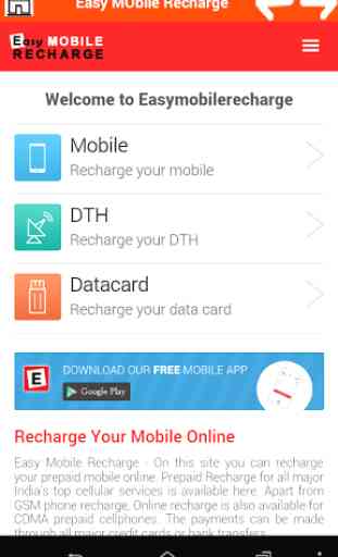 Recharge Mobile Online 2