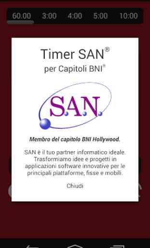 SAN® Timer for BNI® Chapters 3