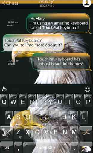 TouchPal Eagle Keyboard Theme 2