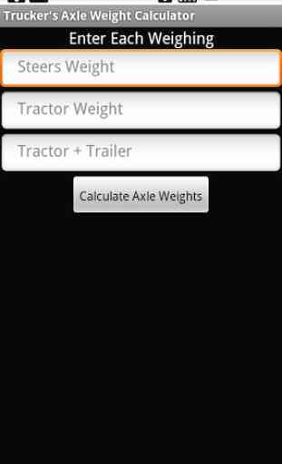 Trucker's Axle Weight Calc 1