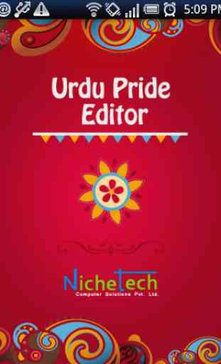 Urdu Pride Urdu Editor 1