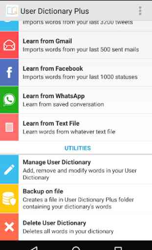 User Dictionary Plus - Write faster on Keyboard! 3