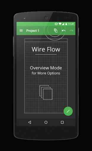 Wire Flow Wireframe Design 4