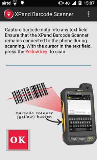XPand Barcode Scanner 1