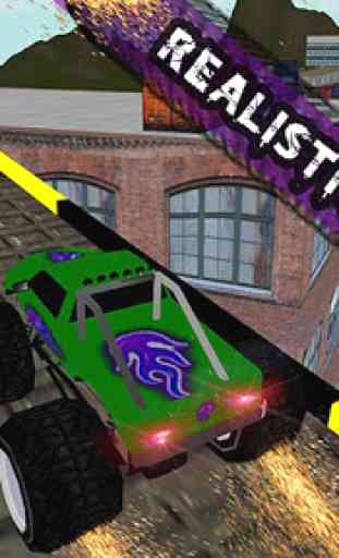 4x4 Monster Truck Roof Stunts 2