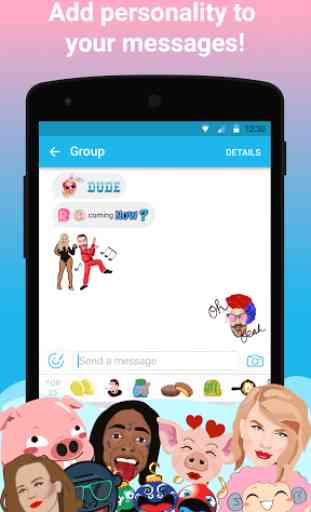 Amojee- emoji chat & messenger 1
