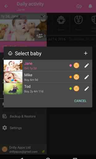 Baby Daybook - daily tracker 3