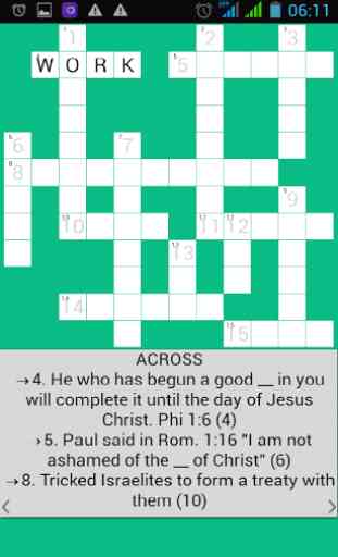 Bible Crossword 3