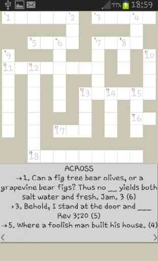 Bible Crossword 4
