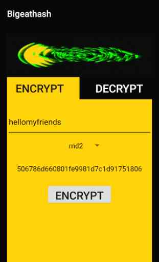Bigeathash:Encrypt and Decrypt 2
