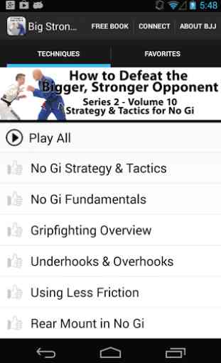 BigStrong 10, No Gi Strategies 1