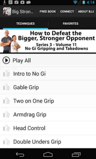 BigStrong 11, No Gi Takedowns 1