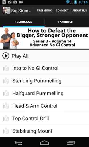 BigStrong 14, No Gi Control 1