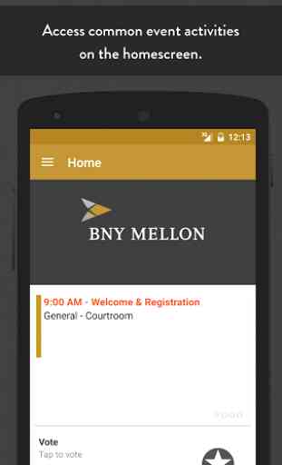 BNY Mellon events app 2