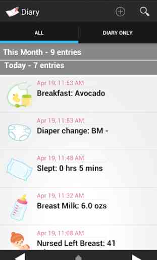 Breastfeeding Tracker Baby Log 4
