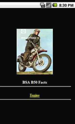 BSA B50 Facts 1