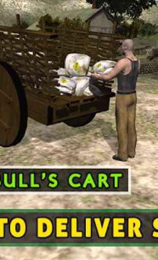 Bull Cart Farming Simulator 1