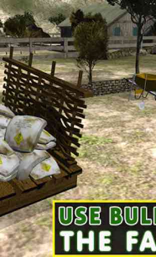 Bull Cart Farming Simulator 4