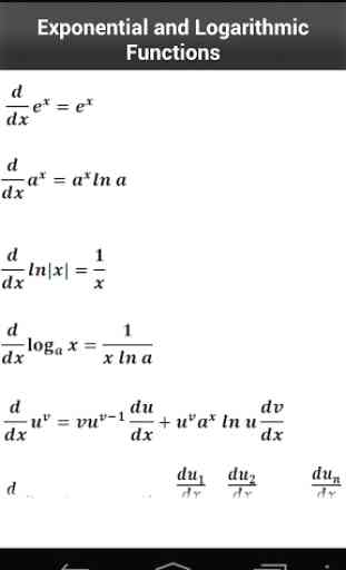 Calculus Formulas 4