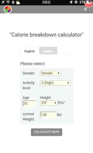 Calorie breaker 1