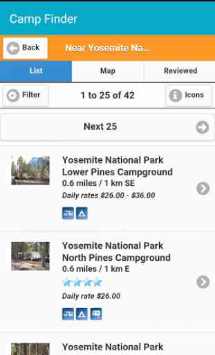 Camp Finder - Campgrounds 2