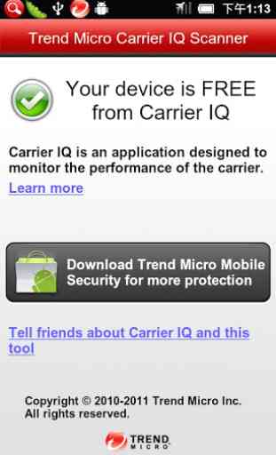 Carrier IQ Scanner 1