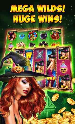 Casino Slots Night of Witches 3