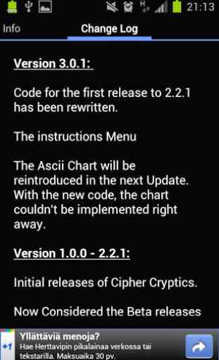 Cipher Cryptics 2