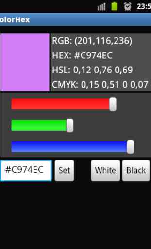 Color Hex RGB HEX CMYK Codes 2