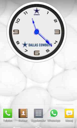 Cowboys Clock Widgets 3