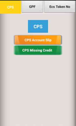 CPS GPF Account Slip 1