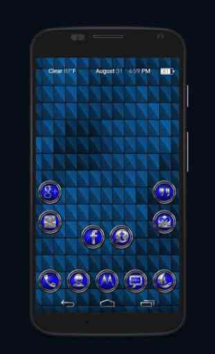 CR Blue  Icon Pack 3