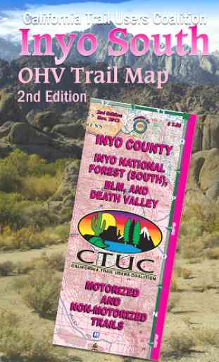 CTUC Inyo NF South OHV Map 1