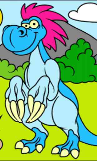Dinosaurs Coloring Book 3