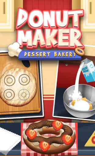Donut Maker Cake Cream Dessert 1