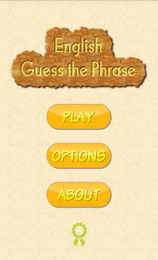 English Guess The Phrase 1