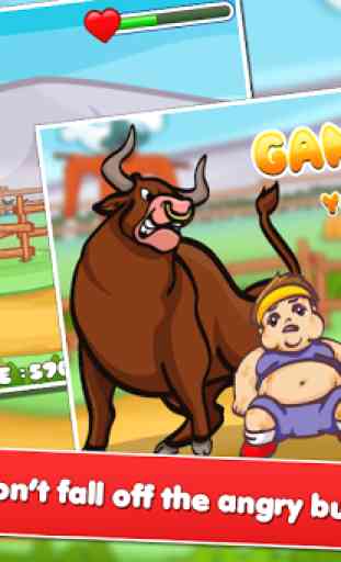 Fatty In Trouble 2 : Bull Ride 2
